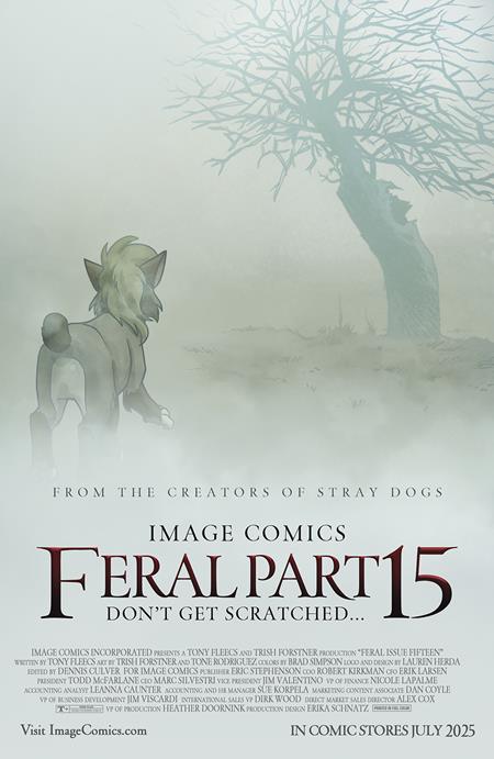 FERAL #15 CVR B TRISH FORSTNER & ALLEN PASSALAQUA VAR - PREORDER 23/7/25