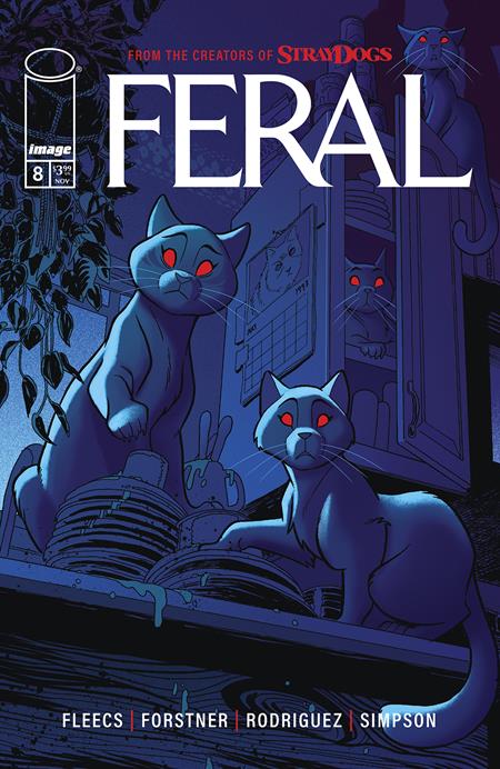 FERAL #8 CVR A TRISH FORSTNER & TONY FLEECS WRAPARPOND