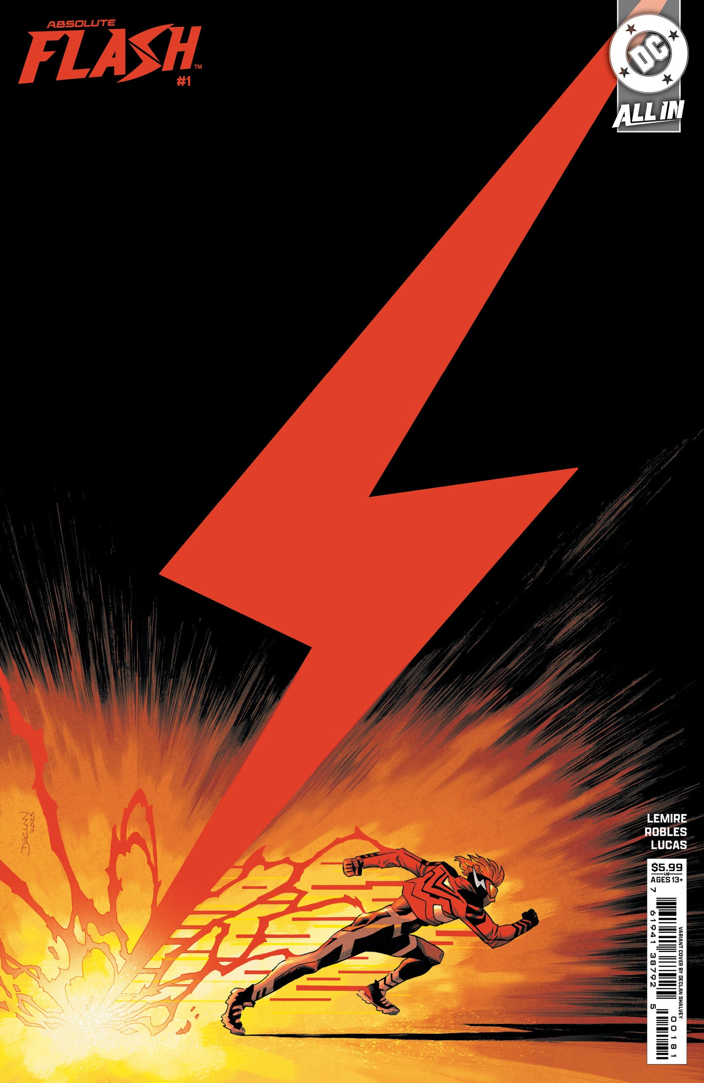 ABSOLUTE FLASH #1 CVR E JEFF SPOKES CARD STOCK VAR