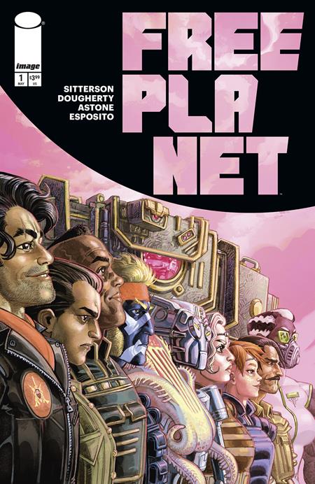 FREE PLANET #1 CVR A JED DOUGHERTY - PREORDER 7/5/25