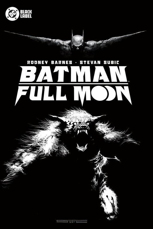 BATMAN FULL MOON HC (MR) - GLOW IN THE DARK COVER