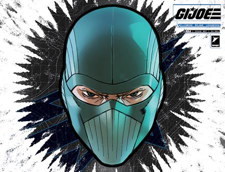 GI JOE #7 CVR H ANDREA MILANA & ANDRES JUAREZ DIE CUT FOIL MASK VAR - PREORDER 21/5/25