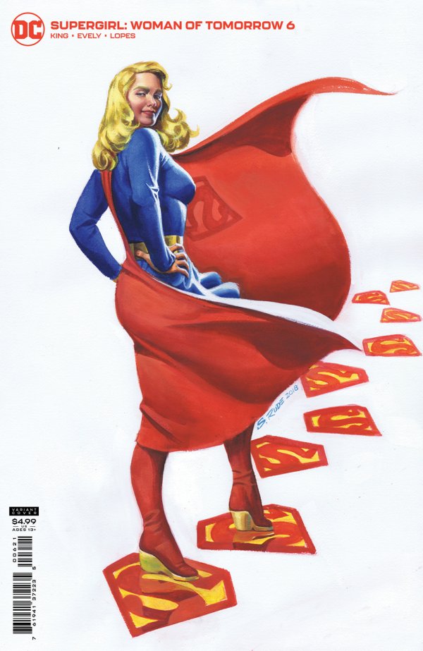 Supergirl Woman of Tomorrow #6 Cover B Steve Rude Variant