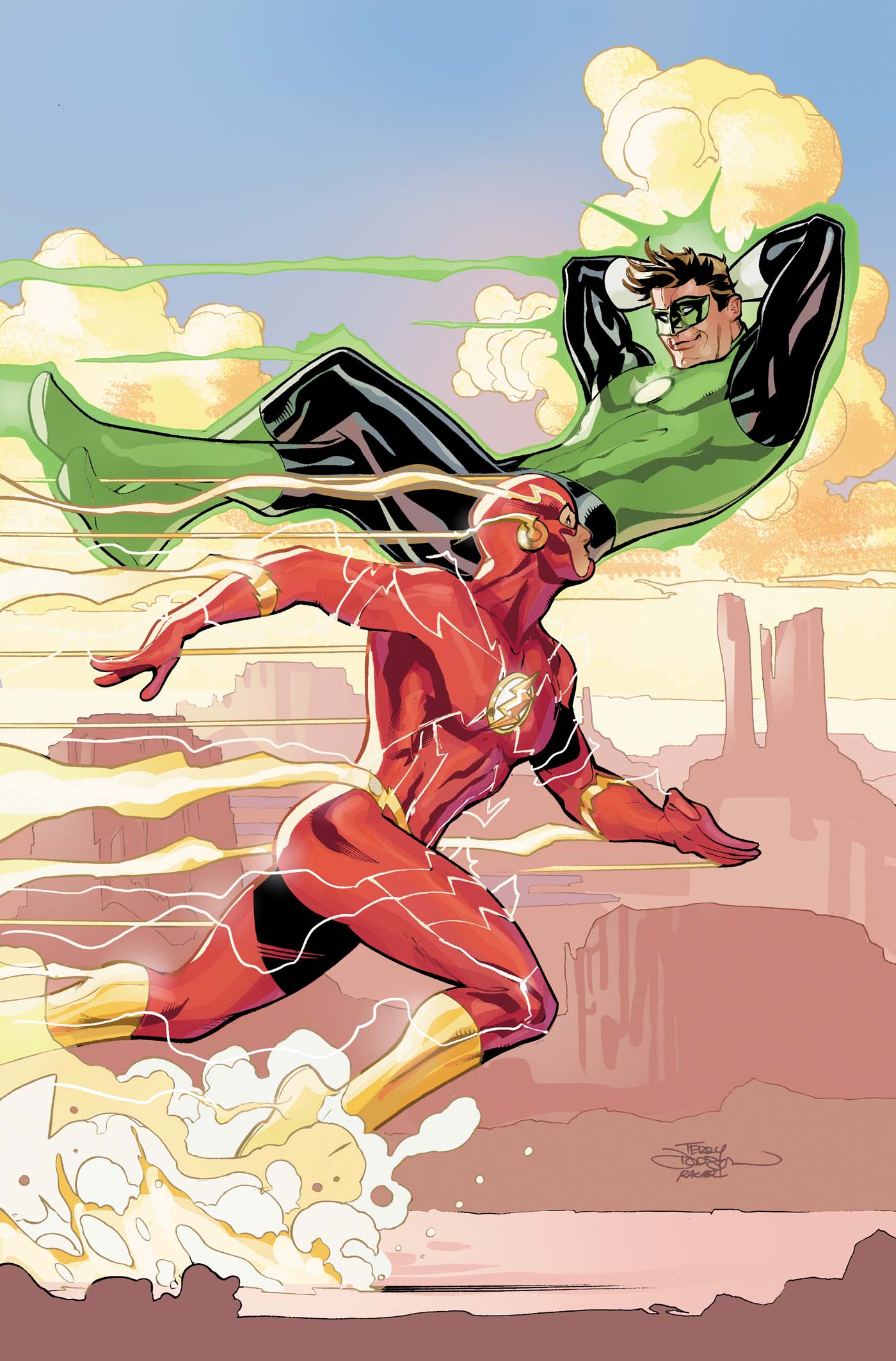 GREEN LANTERN #31 CVR B TERRY DODSON & RACHEL DODSON CARD STOCK VAR - DUE 28/1/26 - NOT FINAL COVER