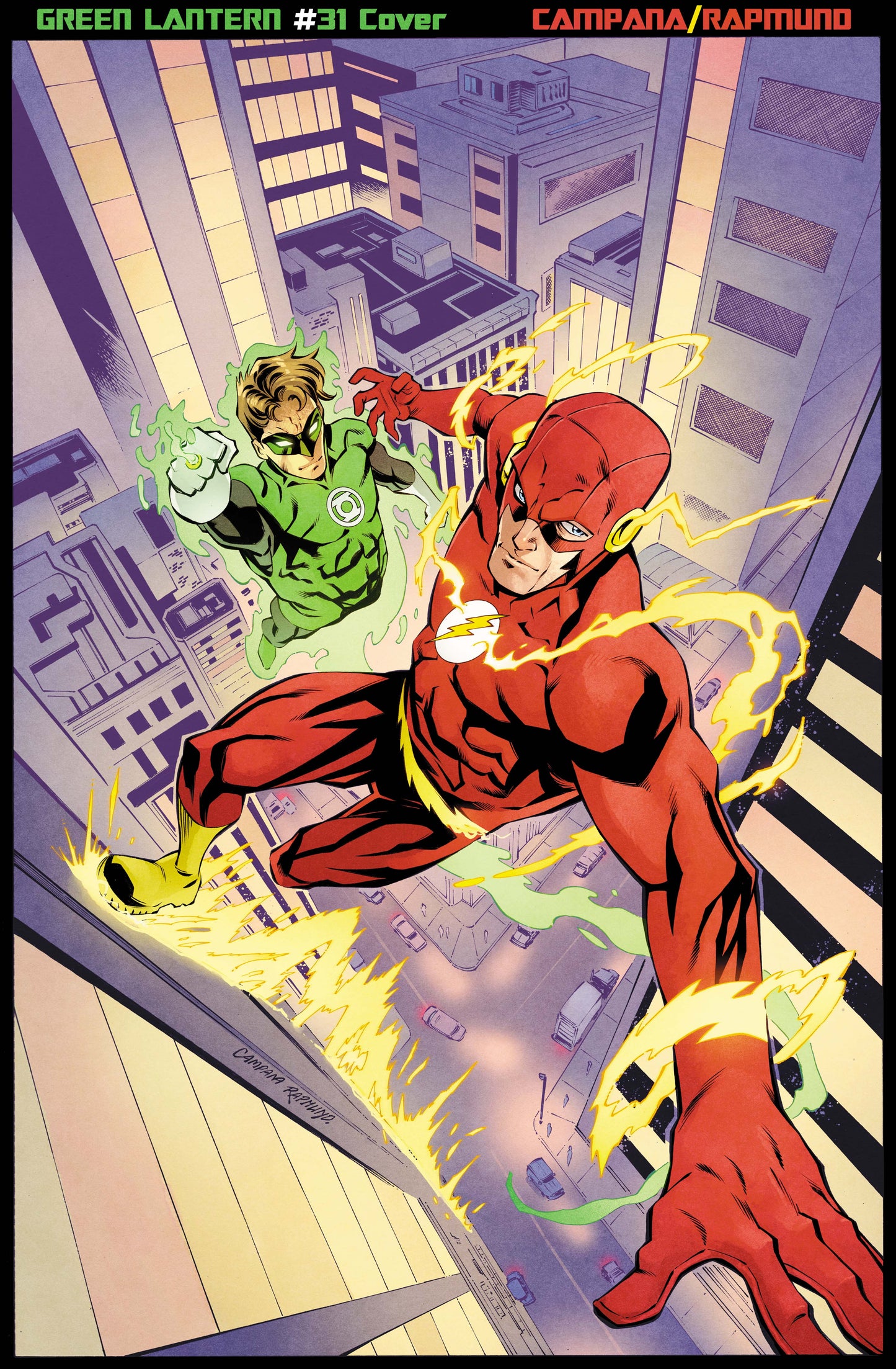 GREEN LANTERN #31 CVR D CHRIS CAMPANA & NORM RAPMUND CARD STOCK VAR - DUE 28/1/26 - NOT FINAL COVER