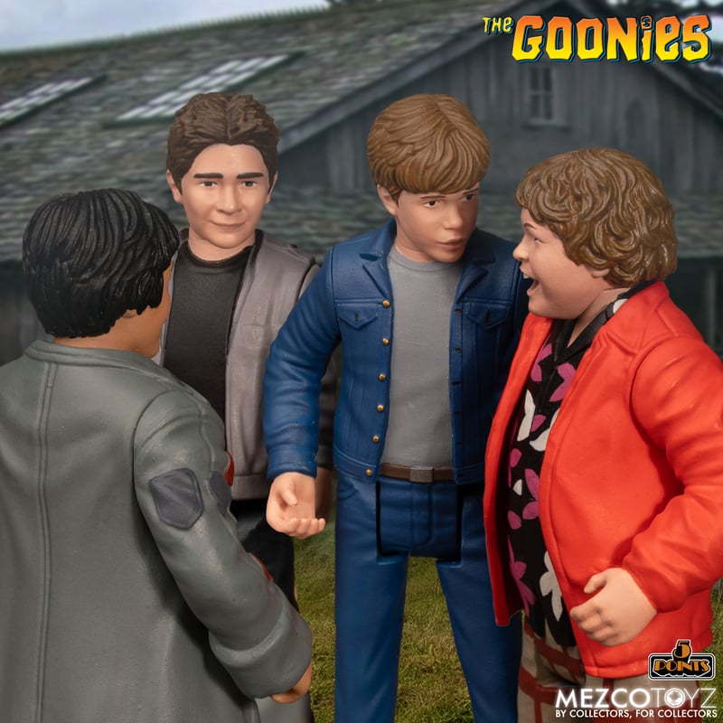 The Goonies Set Mezco Toyz 5 Points