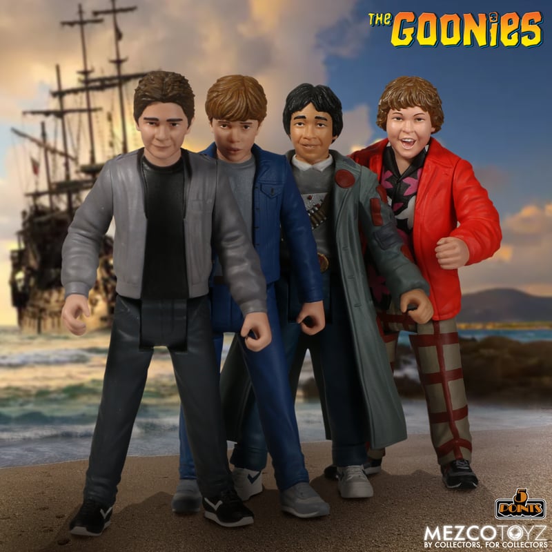 The Goonies Set Mezco Toyz 5 Points