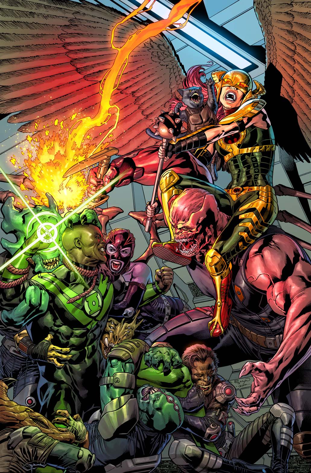 GREEN LANTERN CORPS #3 CVR A FERNANDO PASARIN & OCLAIR ALBERT - PREORDER 9/4/25
