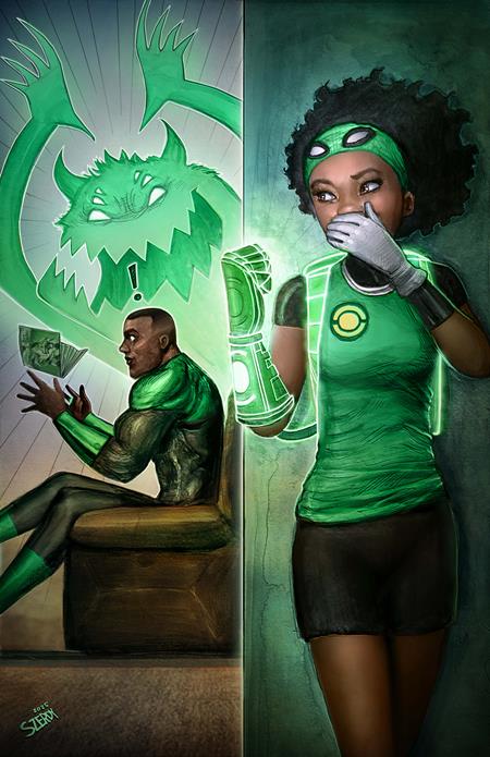 GREEN LANTERN CORPS #3 CVR D NATHAN SZERDY CARD STOCK VAR - PREORDER 9/4/25