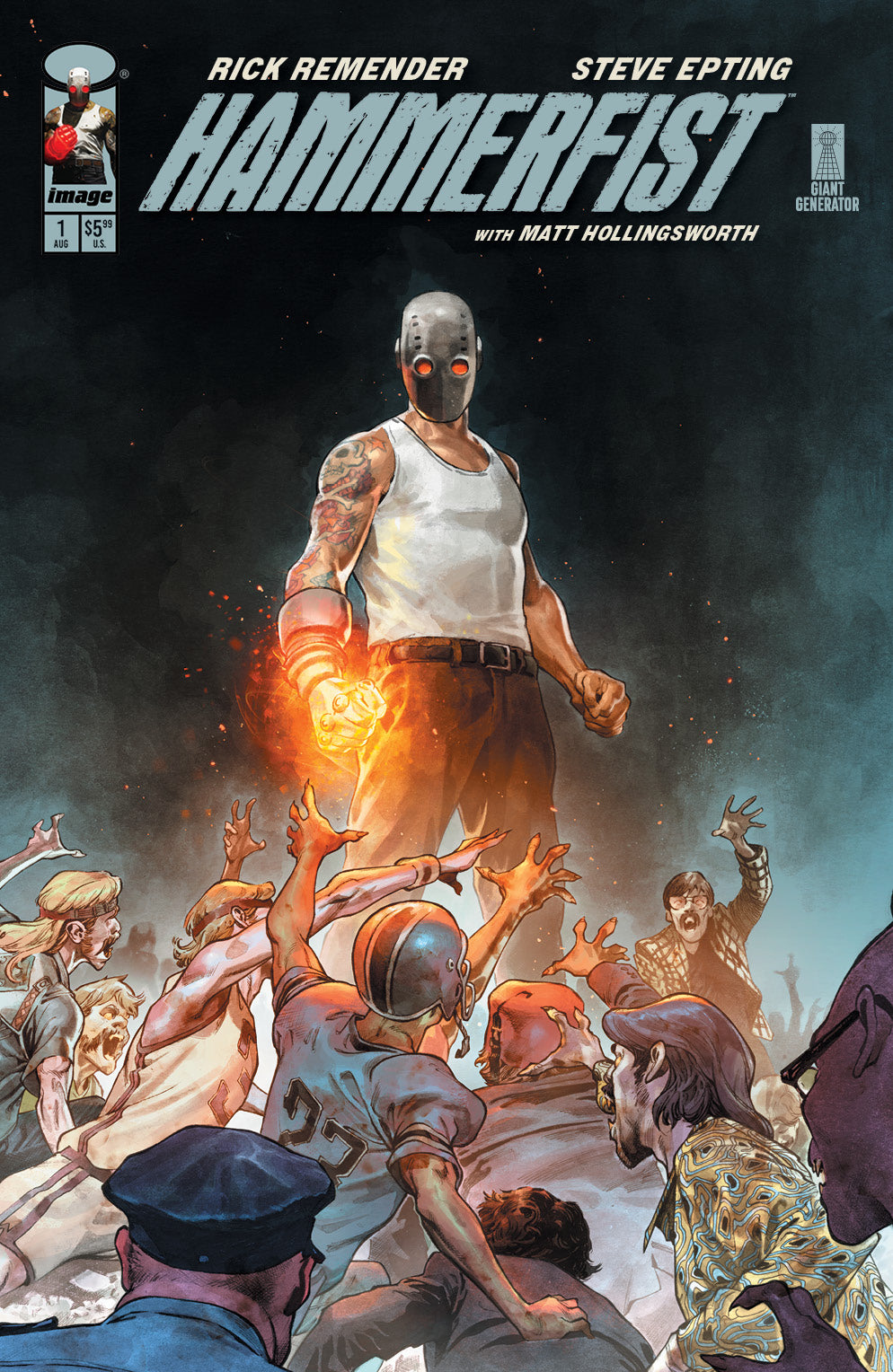 HAMMERFIST #1 CVR B JEROME OPENA VAR (MR) - PREORDER (FOC 3/8/26) DUE IN STORE 26/8/26