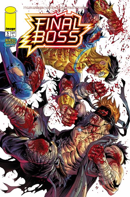 FINAL BOSS #5 CVR G TYLER KIRKHAM INVINCIBLE TEAM UP VAR (MR) - DUE 25/3/26