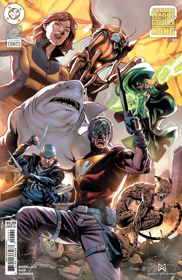 Justice League vs. Godzilla vs. Kong 2 #2 Cover D Lucas Meyer Variant - PRE-ORDER ETA 2/7/25