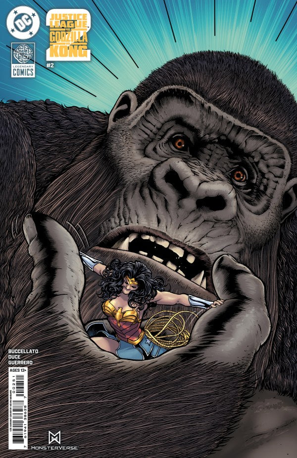 Justice League vs. Godzilla vs. Kong 2 #2 Cover E 1:25 Kevin Maguire Variant - PRE-ORDER ETA 2/7/25