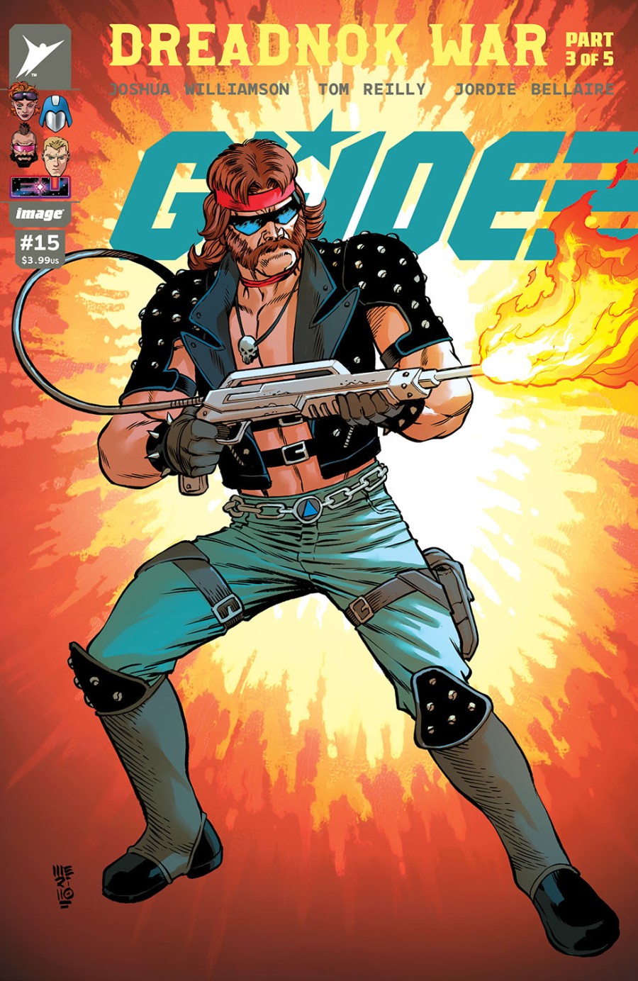 GI Joe #15 Cover D 1:25 Jesús Merino Variant - Due 3/12/25