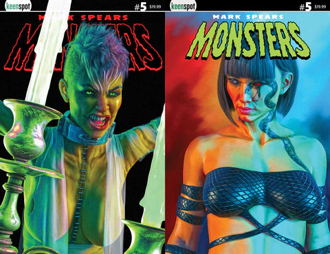 MARK SPEARS MONSTERS #5 CVR F (HOLOFOIL FLIP COVER) VAR