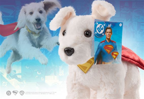 Krypto Plush from The Noble Collection