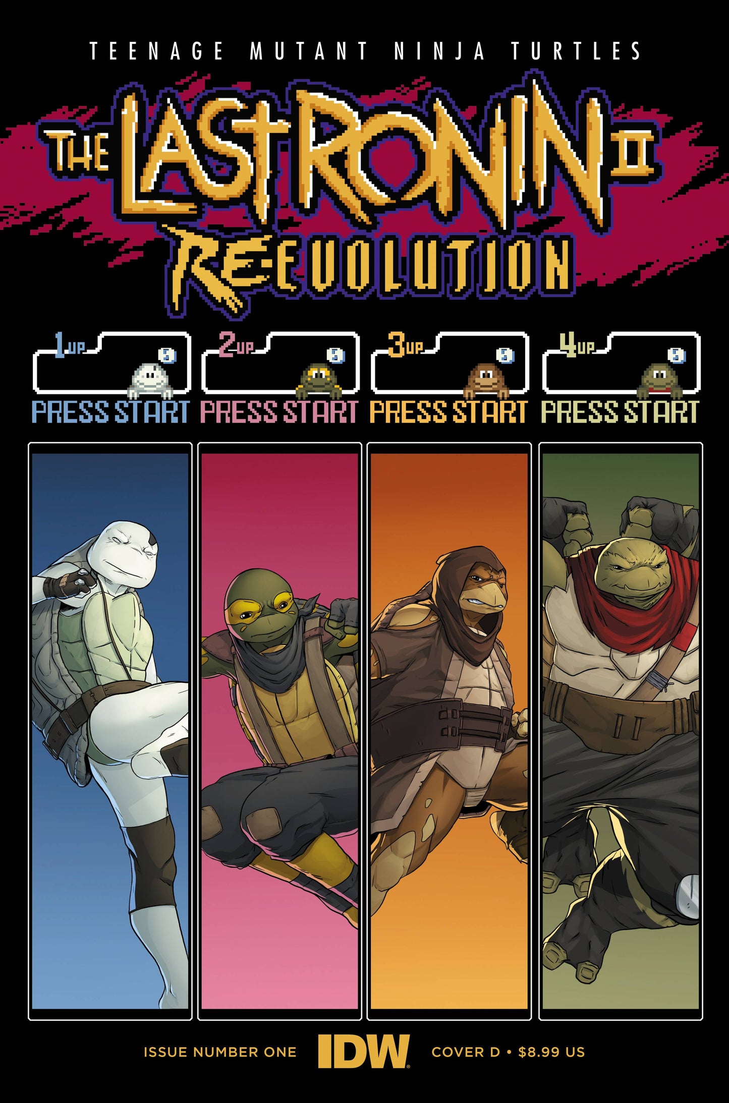 TEENAGE MUTANT NINJA TURTLES THE LAST RONIN II RE EVOLUTION #1 CVR D DELGADO