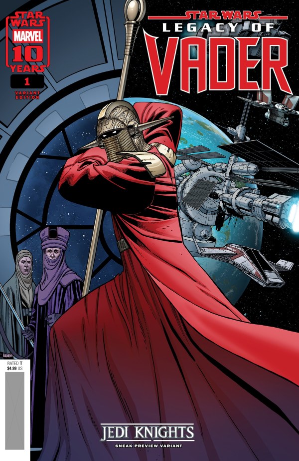 Star Wars: Legacy of Vader #1 Ramón Rosanas Jedi Knights Atha Prime Sneak Preview Variant
