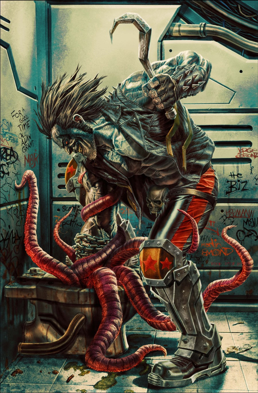 Lobo #4 Cover B Lee Bermejo Card Stock Variant - PREORDER (FOC 25/5/26) DUE IN STORE 17/6/26