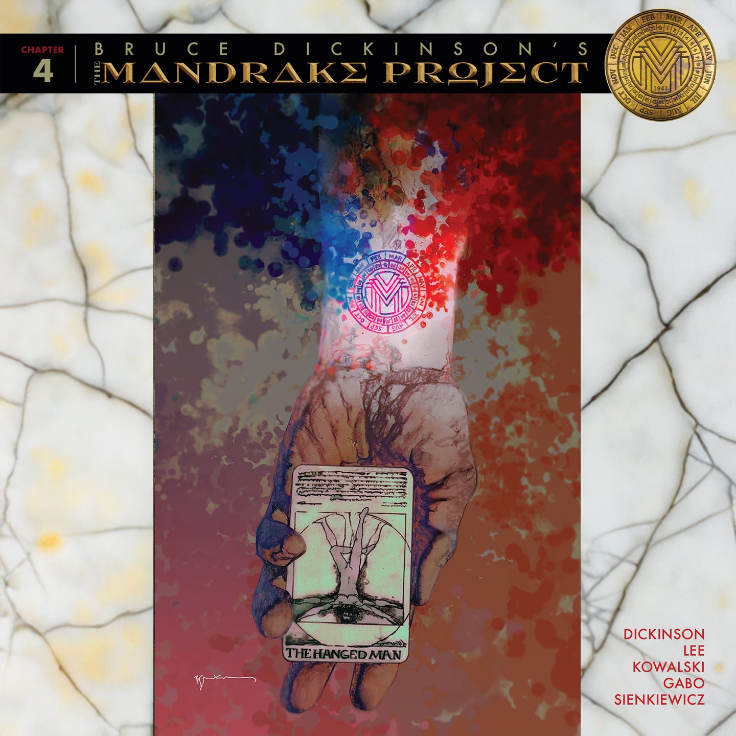 BRUCE DICKINSONS THE MANDRAKE PROJECT #4 (OF 12) (MR) - IN STOCK!