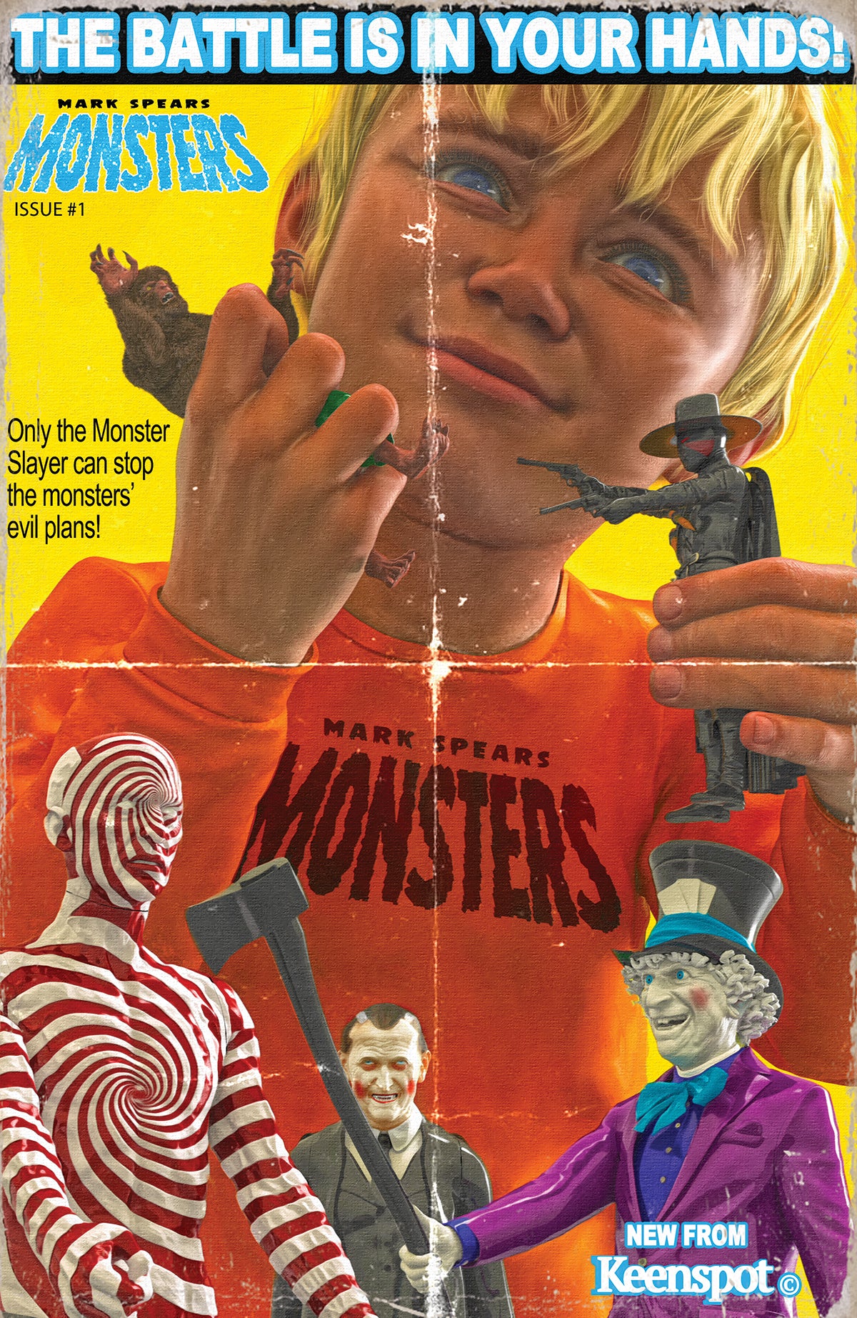 Mark Spears Monsters #1 Sixth Printing Cvr C Inc 1:25 Mark Spears Action Figure Var - DUE 19/11/25