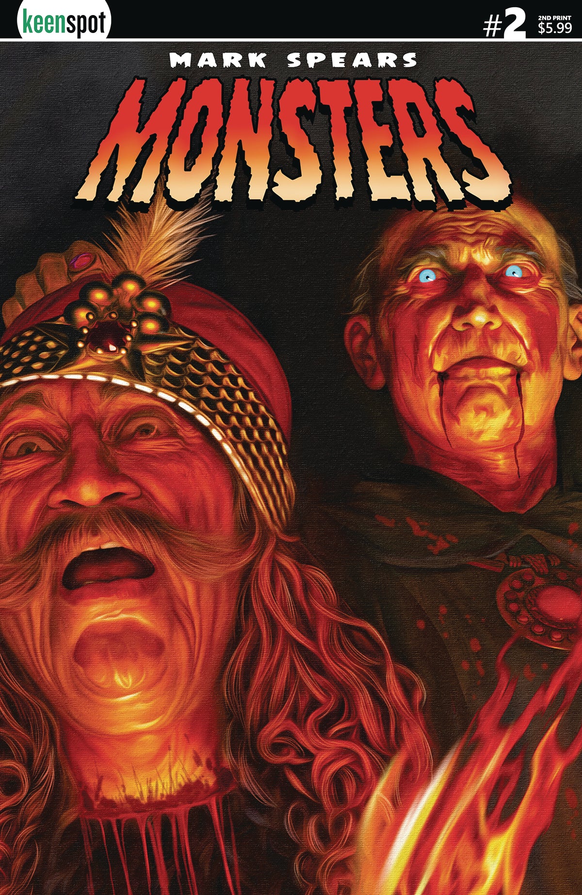 MARK SPEARS MONSTERS #2 2ND PTG CVR A BEHEADED (LAST CHANCE NO MORE STOCK AVAILABLE)