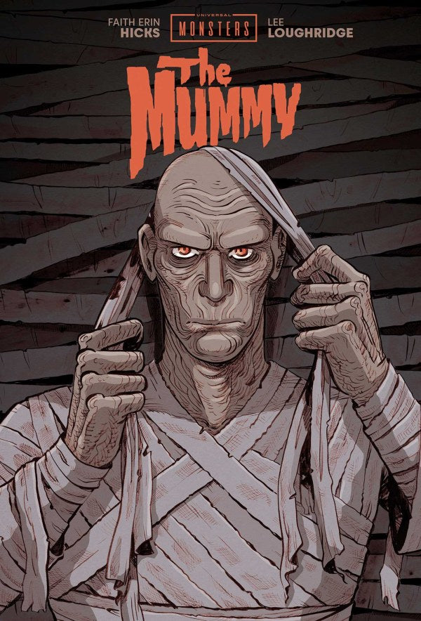 Universal Monsters The Mummy Hardcover - signed bookplate