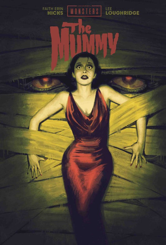 Universal Monsters The Mummy Hardcover David Talaski Direct Market Edition - signed bookplate