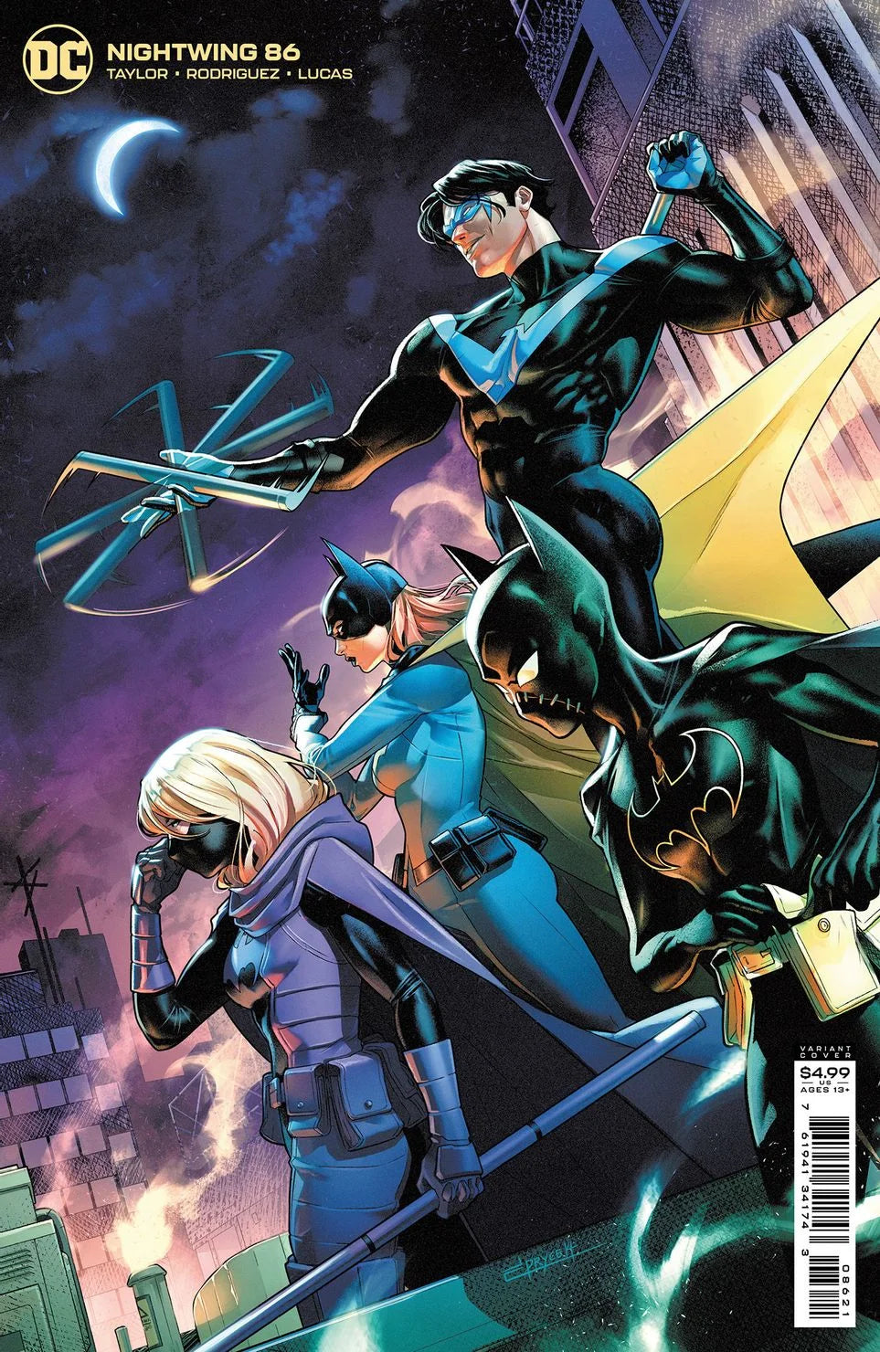 Nightwing #86 Cover B Jamal Campbell Variant (2021)