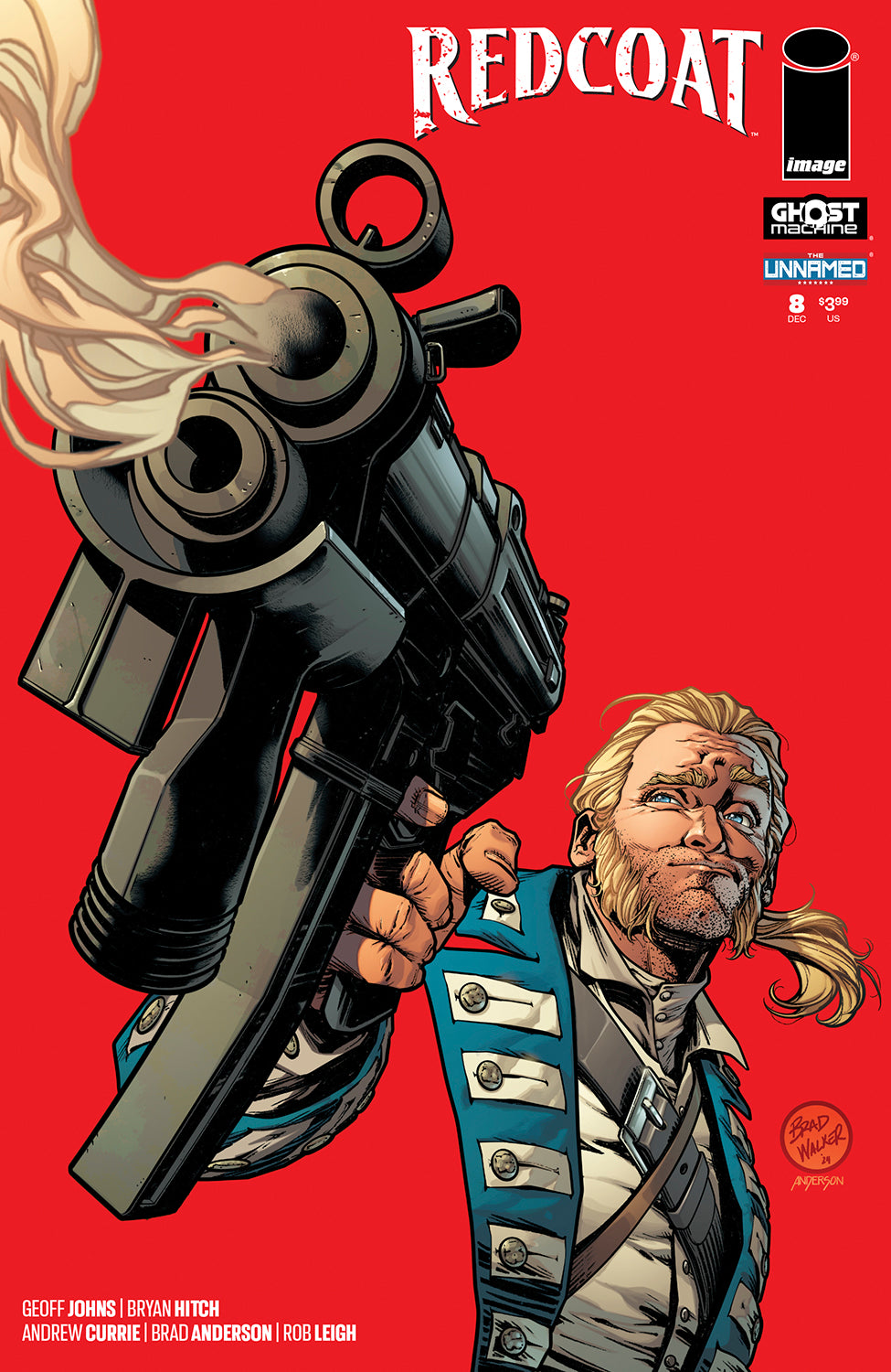 REDCOAT #8 CVR B BRAD WALKER & BRAD ANDERSON VAR