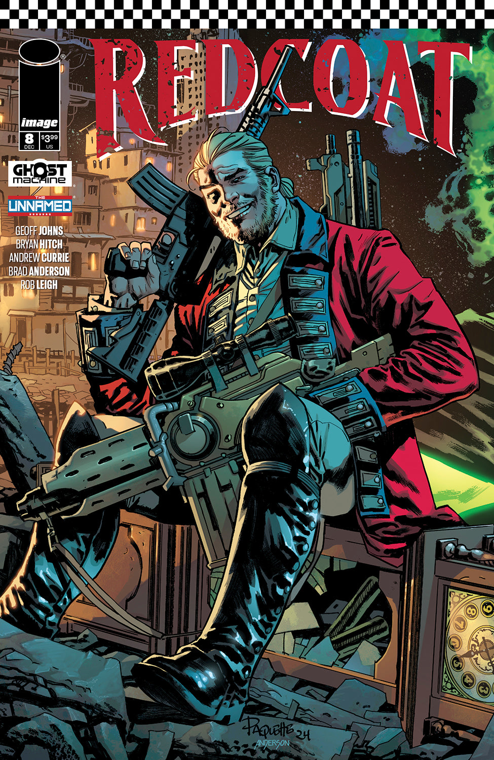 REDCOAT #8 CVR C YANICK PAQUETTE & BRAD ANDERSON CONNECTING VAR