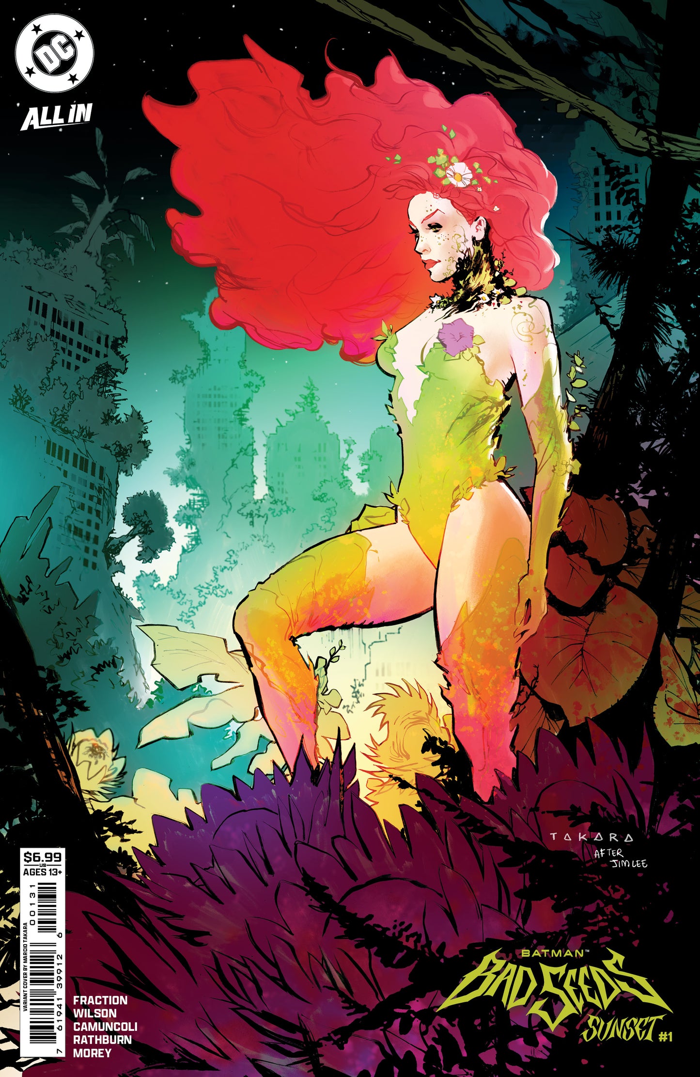 BATMAN BAD SEEDS SUNSET #1 (ONE SHOT) CVR C MARCIO TAKARA CARD STOCK VAR - PREORDER (FOC 3/8/26) DUE IN STORE 26/8/26