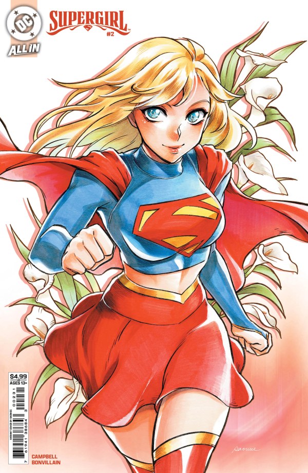 Supergirl #2 Cover D Sauwee Variant