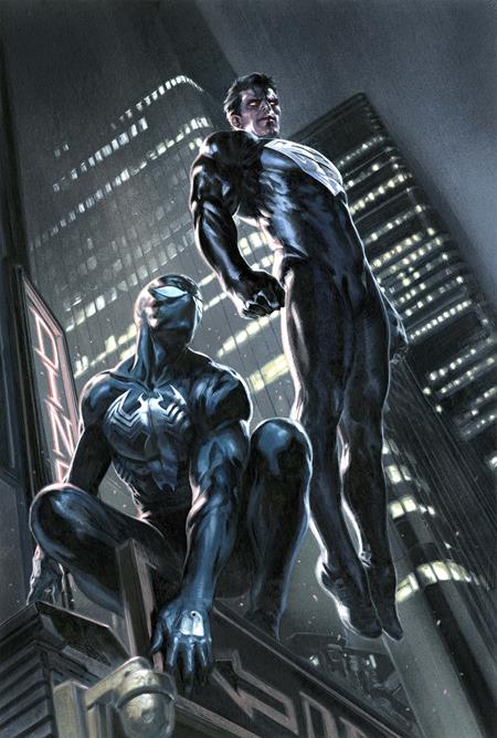 DC MARVEL SUPERMAN SPIDER-MAN #1 (ONE SHOT) CVR G GABRIELE DELL OTTO SUPERMAN BLACK & SPIDER-MAN BLACK CARD STOCK VAR - DUE 25/3/26 - NOT FINAL COVER