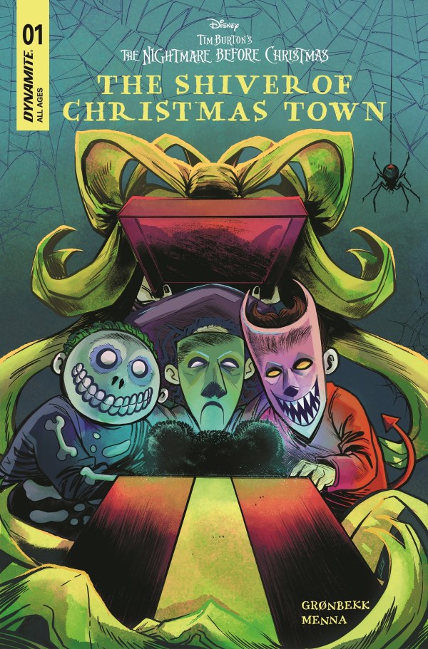 Tim Burtons The Nightmare Before Christmas The Shiver of Christmas Town #1 Cover B Soo Lee Variant - DUE 7/1/26