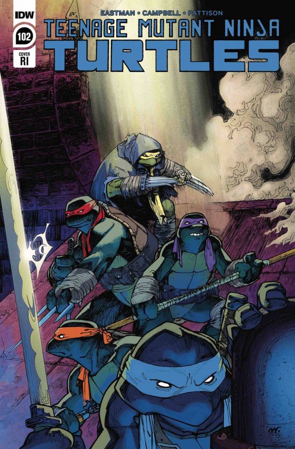 Teenage Mutant Ninja Turtles #102 1:10 Matthew Roberts Variant