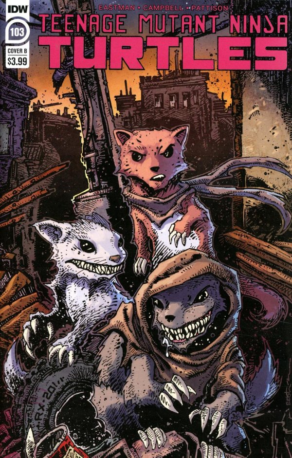 Teenage Mutant Ninja Turtles #103 Kevin Eastman Variant