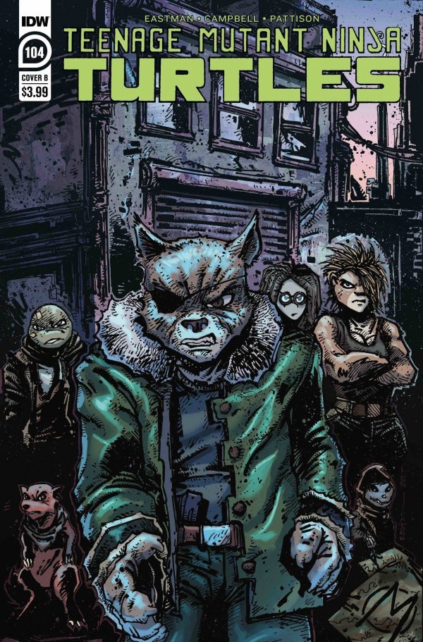 Teenage Mutant Ninja Turtles #104 Kevin Eastman Variant