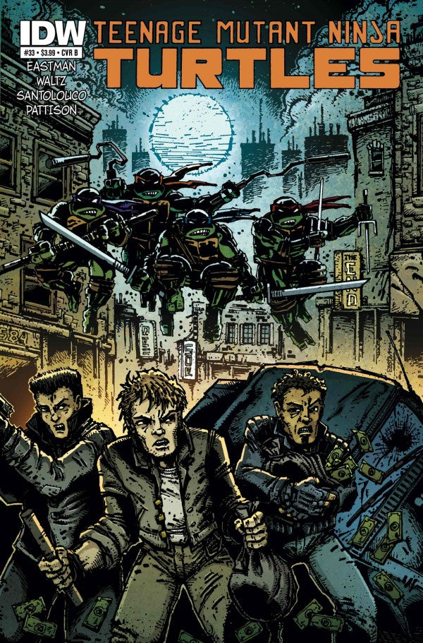 Teenage Mutant Ninja Turtles #33 Cover B Kevin Eastman Variant