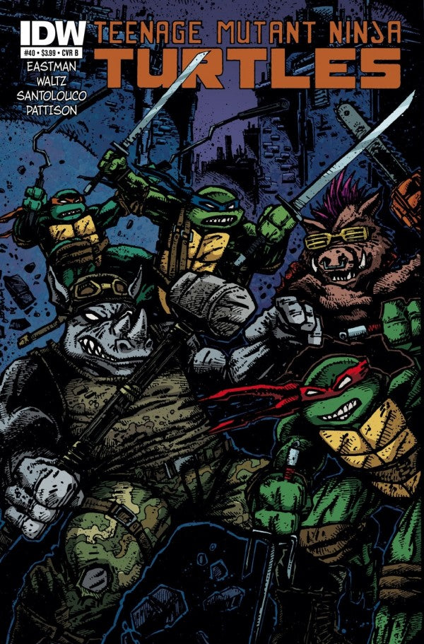 Teenage Mutant Ninja Turtles #40 Kevin Eastman Variant