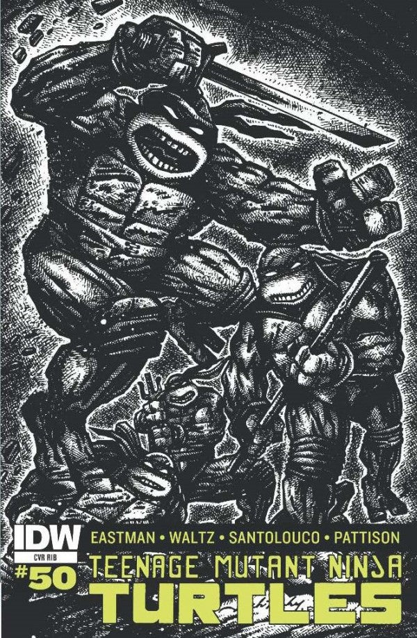 Teenage Mutant Ninja Turtles #50 1:10 Jack Kirby Variant