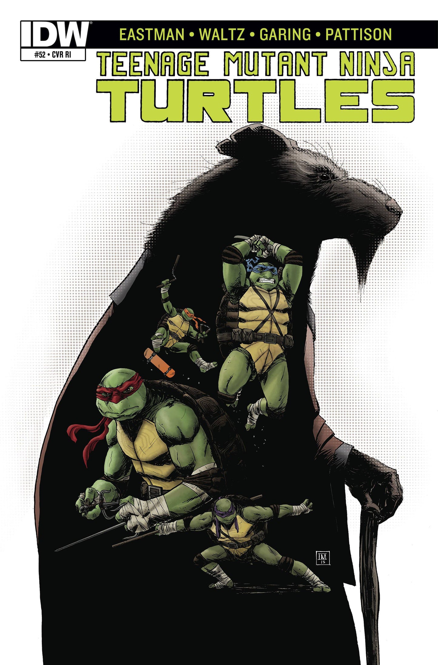 Teenage Mutant Ninja Turtles #52 1:10 Ibrahim Moustafa Variant