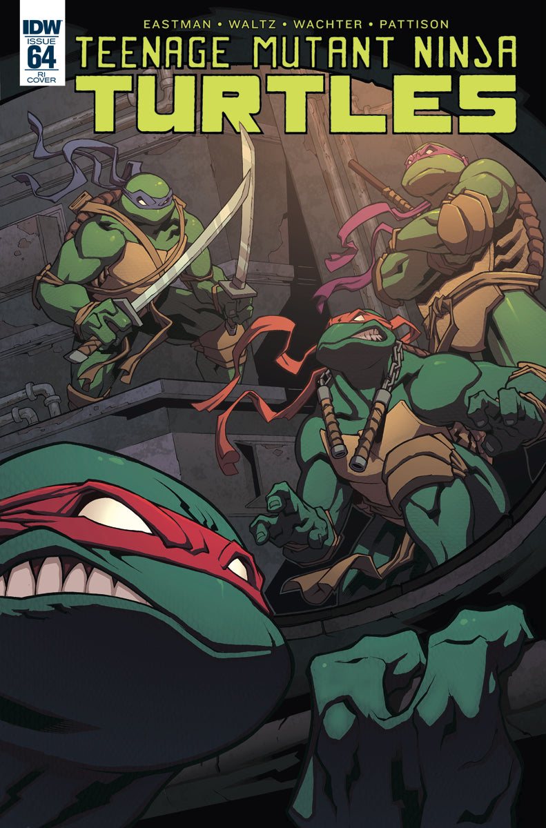Teenage Mutant Ninja Turtles #64 1:10 Edwin Huang Variant