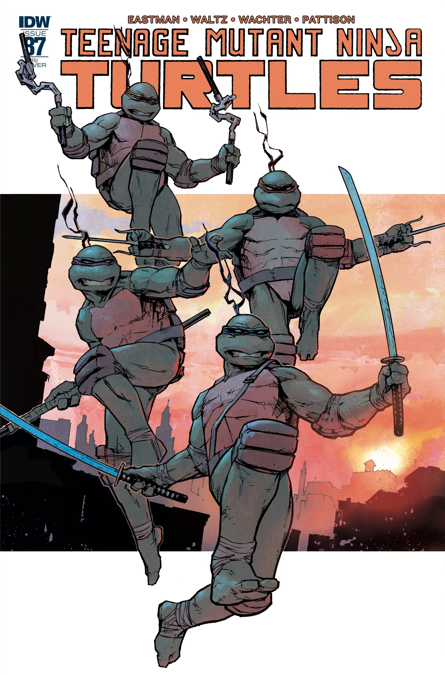 Teenage Mutant Ninja Turtles #87 1:10 Michael Dowling Variant