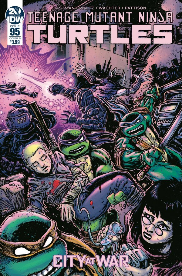 Teenage Mutant Ninja Turtles #95 Kevin Eastman Variant