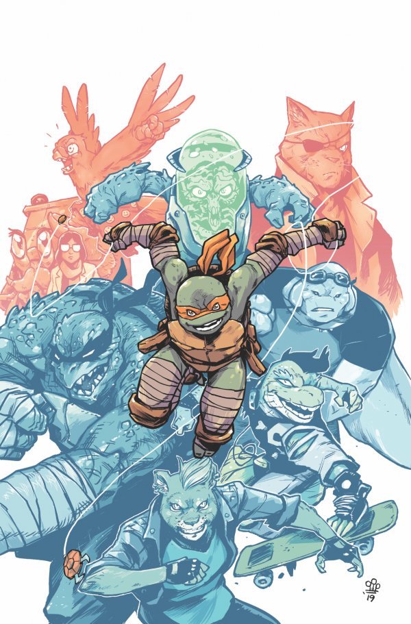 Teenage Mutant Ninja Turtles #98 1:10 Michael Dialynas Variant