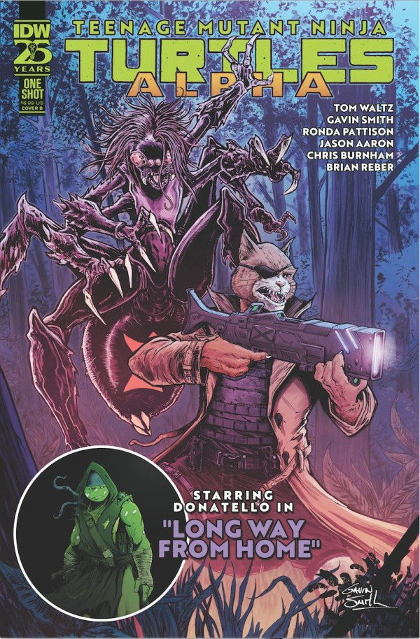 TEENAGE MUTANT NINJA TURTLES ALPHA #1 CVR B GAVIN SMITH VARIANT