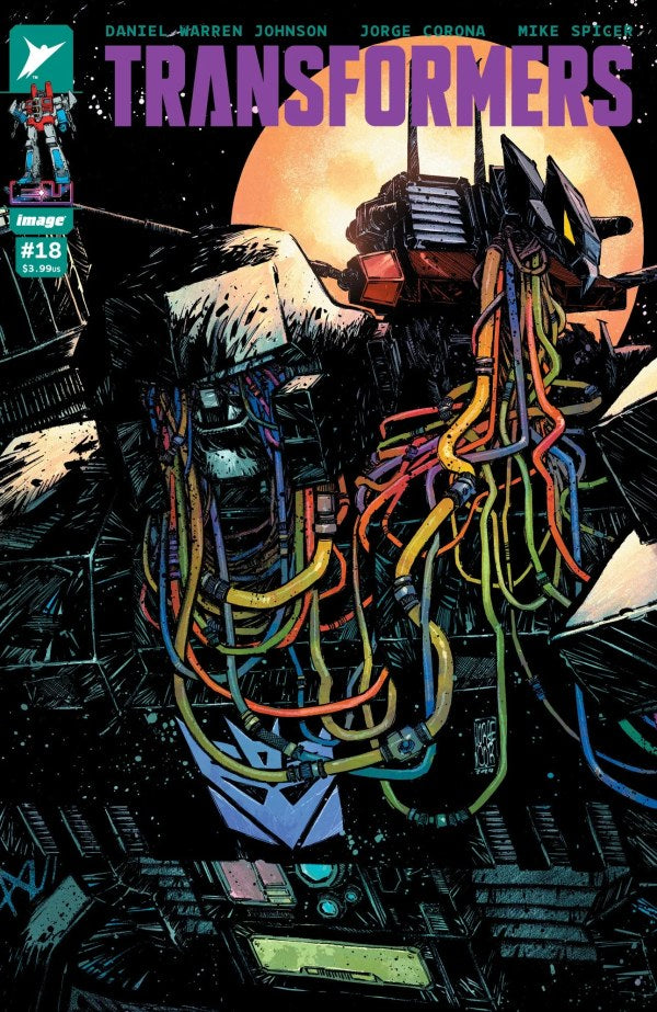 TRANSFORMERS #18 CVR B JORGE CORONA & MIKE SPICER