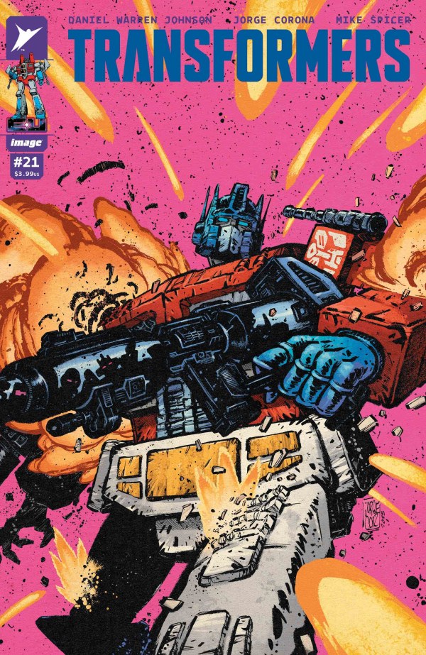 TRANSFORMERS #21 CVR B JORGE CORONA & MIKE SPICER