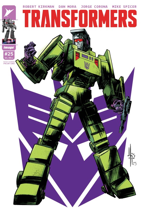 Transformers #25 2nd Printing Jason Howard Bonecrusher Variant - DUE 12/11/25